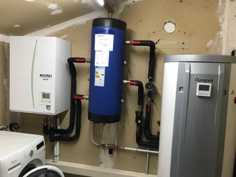 Installation d'une pompe à chaleur avec ballon thermodynamique pour l'eau chaude sanitaire à Guyancourt