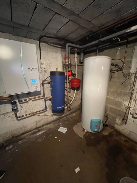 Installation d'une pompe à chaleur air eau à Meudon
